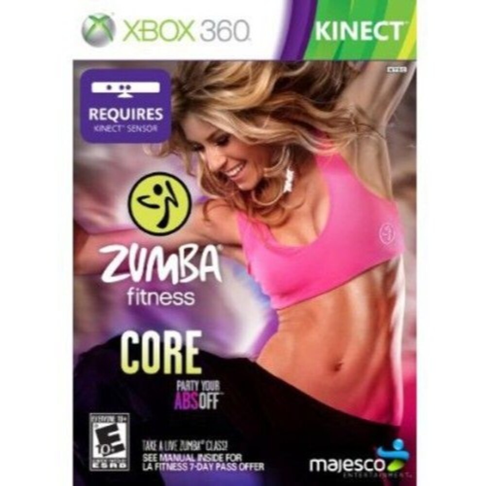Zumba Fitness Core - Microsoft Xbox 360 New Sealed